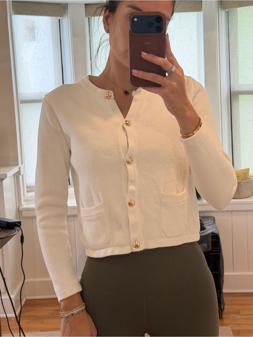 Quince 100% Organic Sweater Jacket
